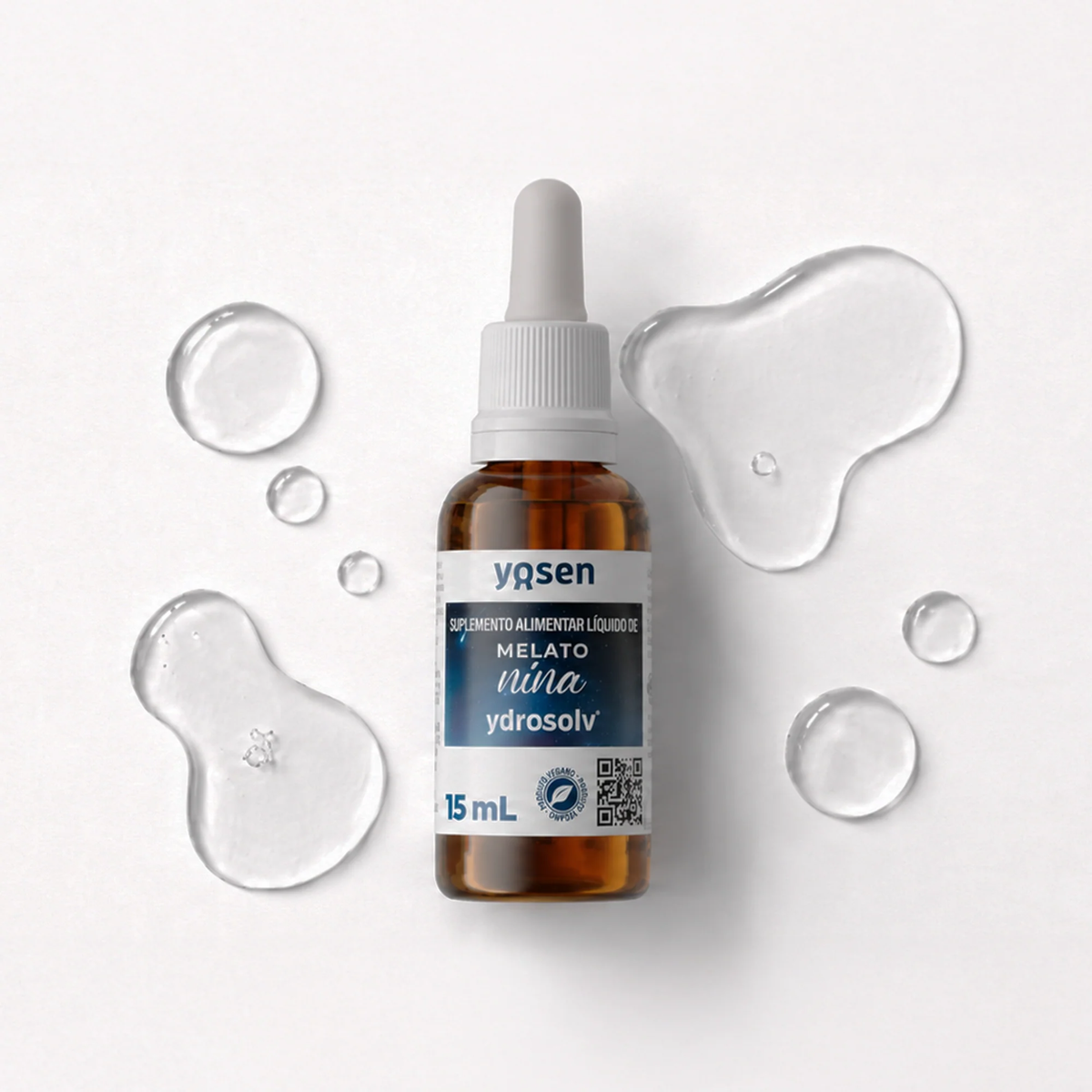 YOSEN | Melatonina Líquida Hydrosolv (15 ml)