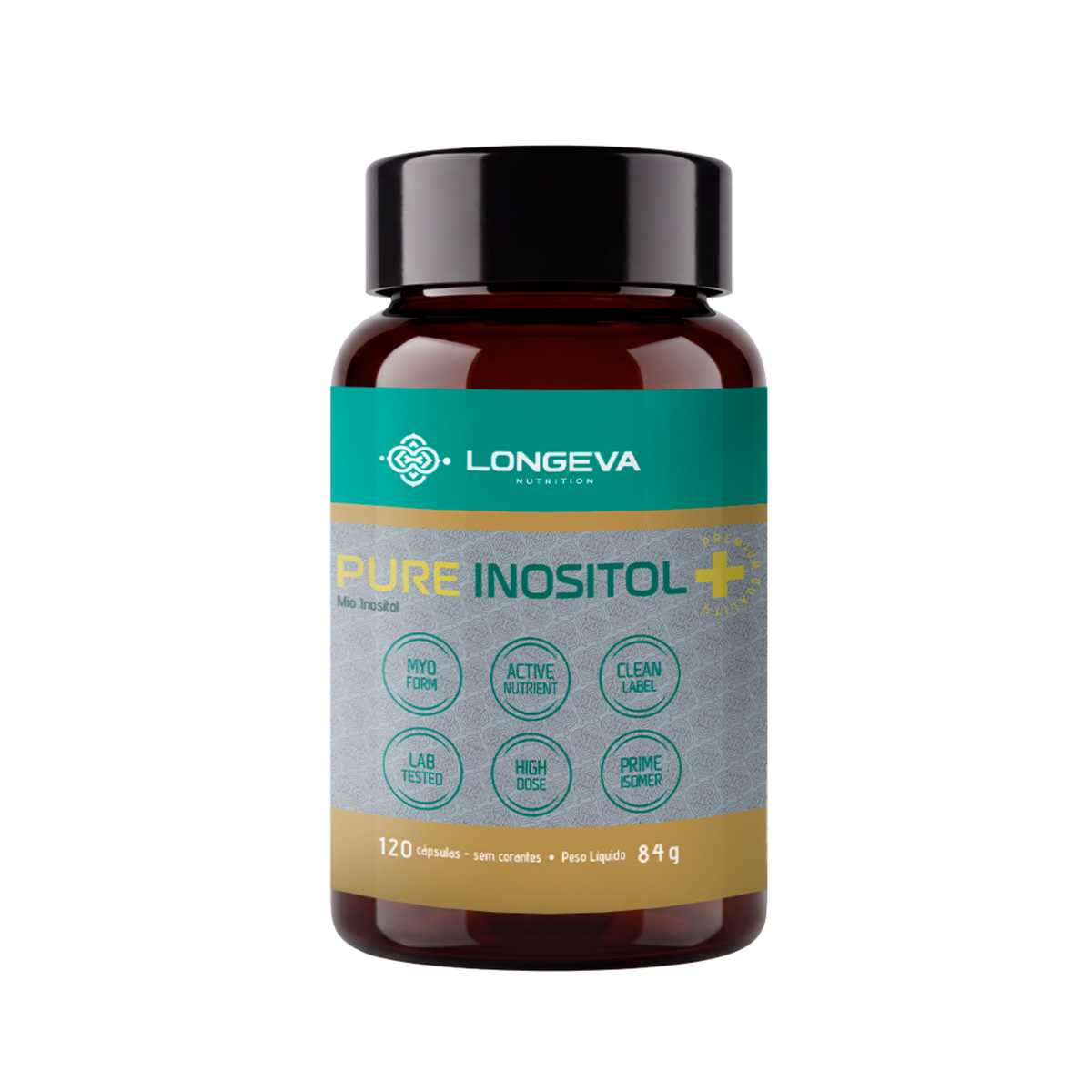 LONGEVA | Pure Inositol (120 Cápsulas)