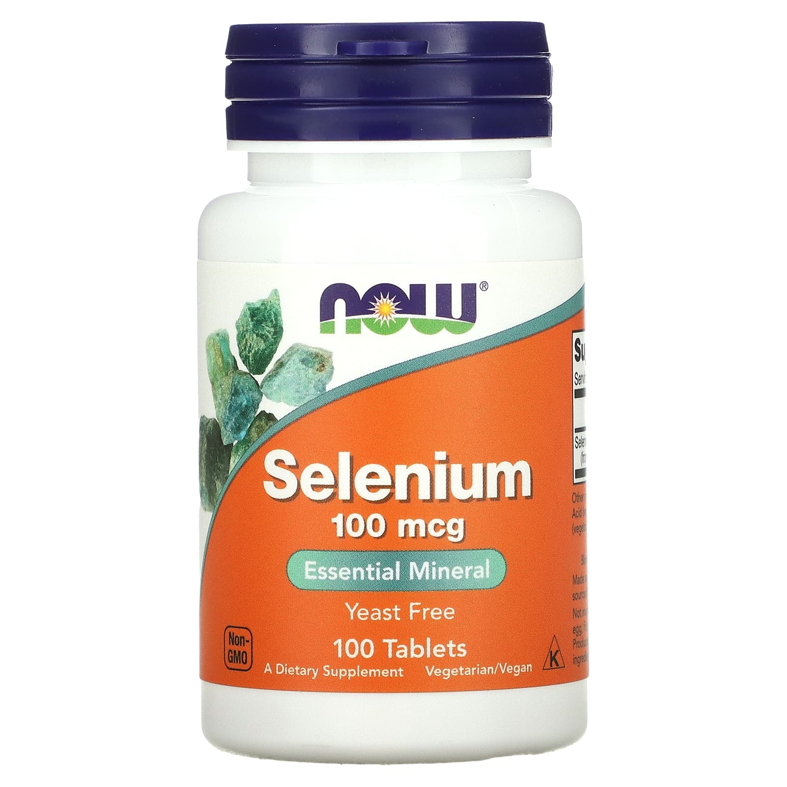NOW FOODS | Selênio 100 mcg (100 Comprimidos)