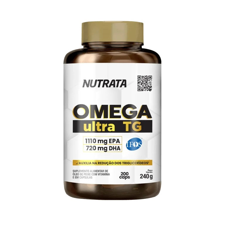 NUTRATA | NATURE Ômega 3 Ultra TG (200 cápsulas)