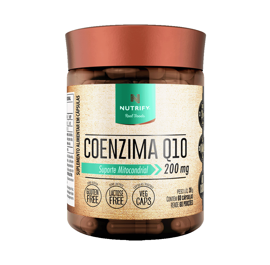 NUTRIFY | Coenzima Q10 - 200 mg (60 Cápsulas)
