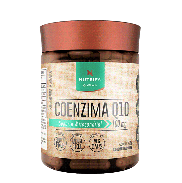 NUTRIFY | Coenzima Q10 (60 cápsulas)