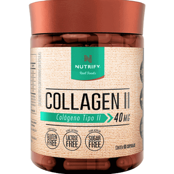 NUTRIFY | Colágeno Tipo 2 - Articulações (60 cápsulas)