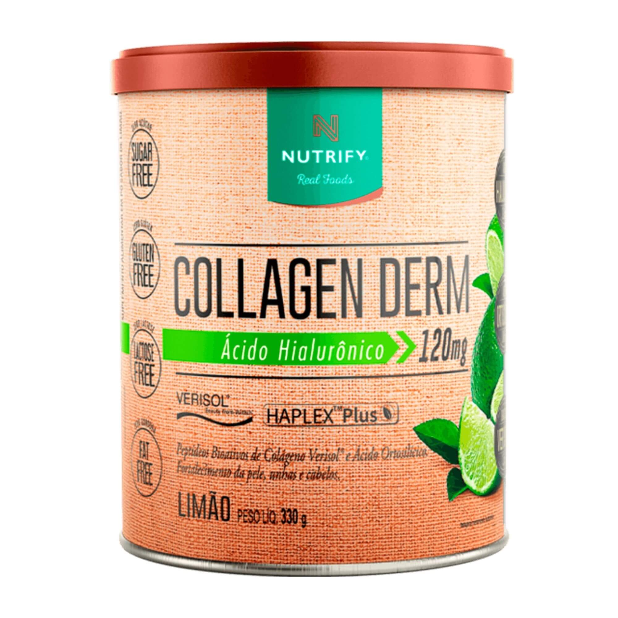 NUTRIFY | Collagen Derm Sabor Limão (330 gramas)
