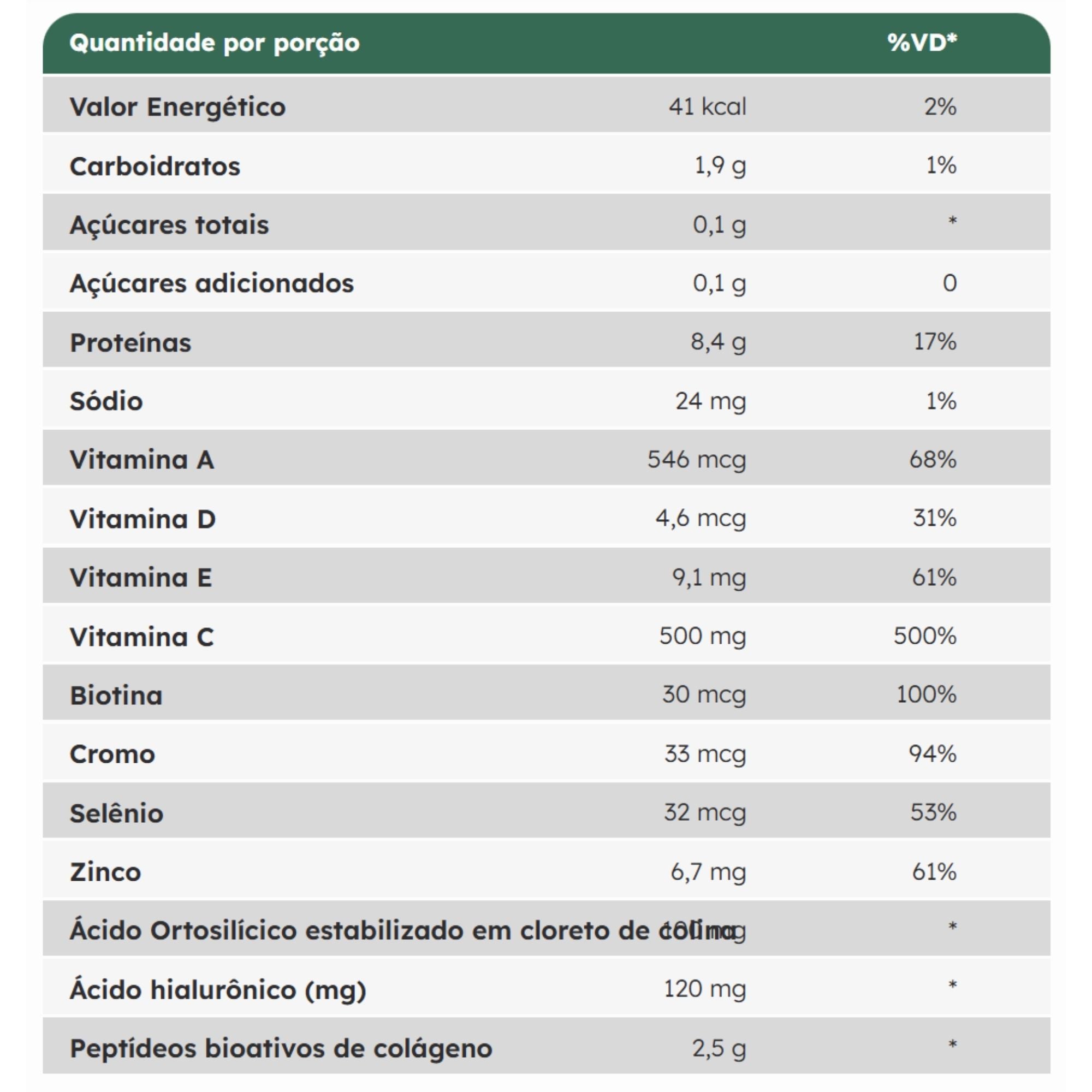 NUTRIFY | Collagen Derm Sabor Limão (330 gramas)