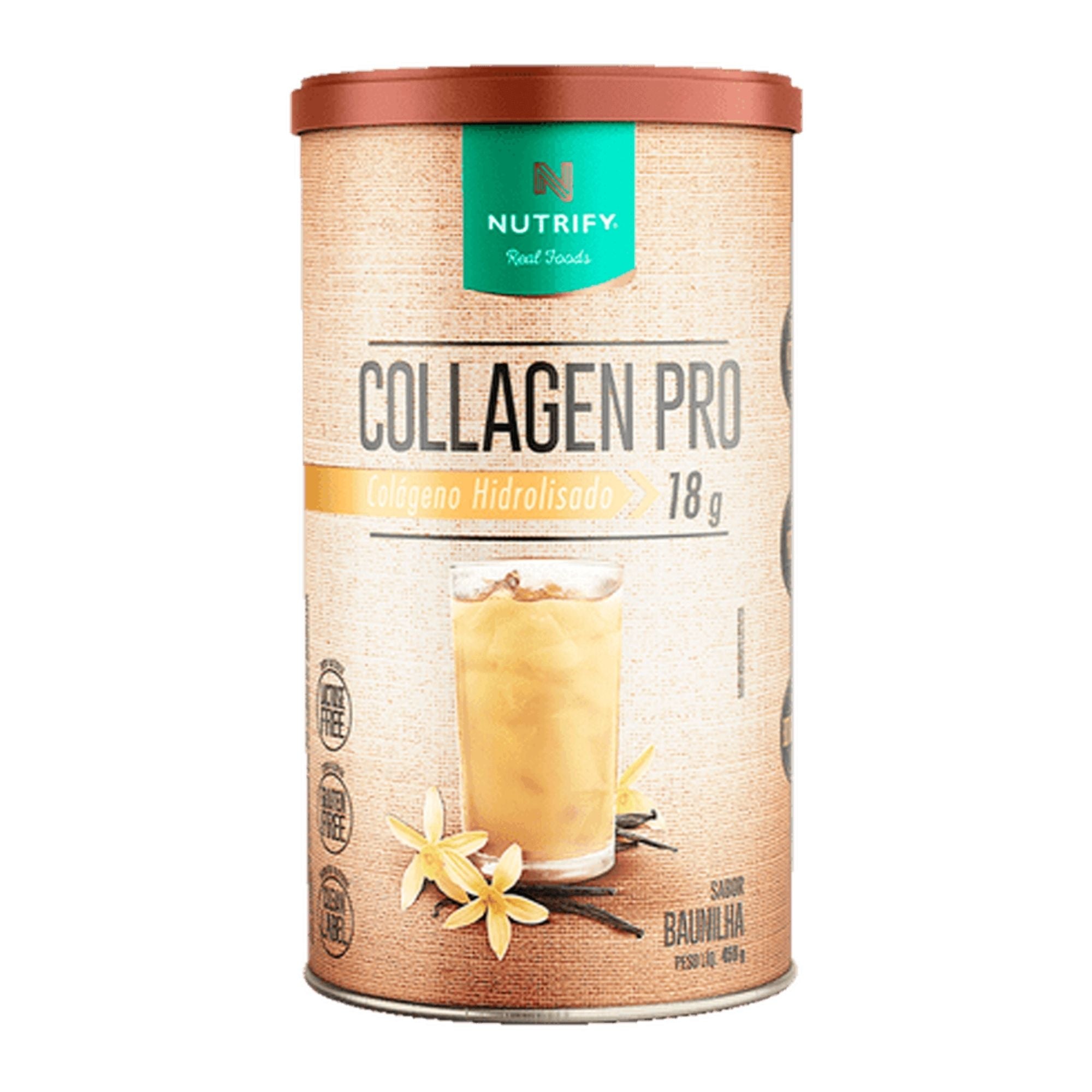 NUTRIFY | Collagen Pro Sabor Baunilha (450 gramas)