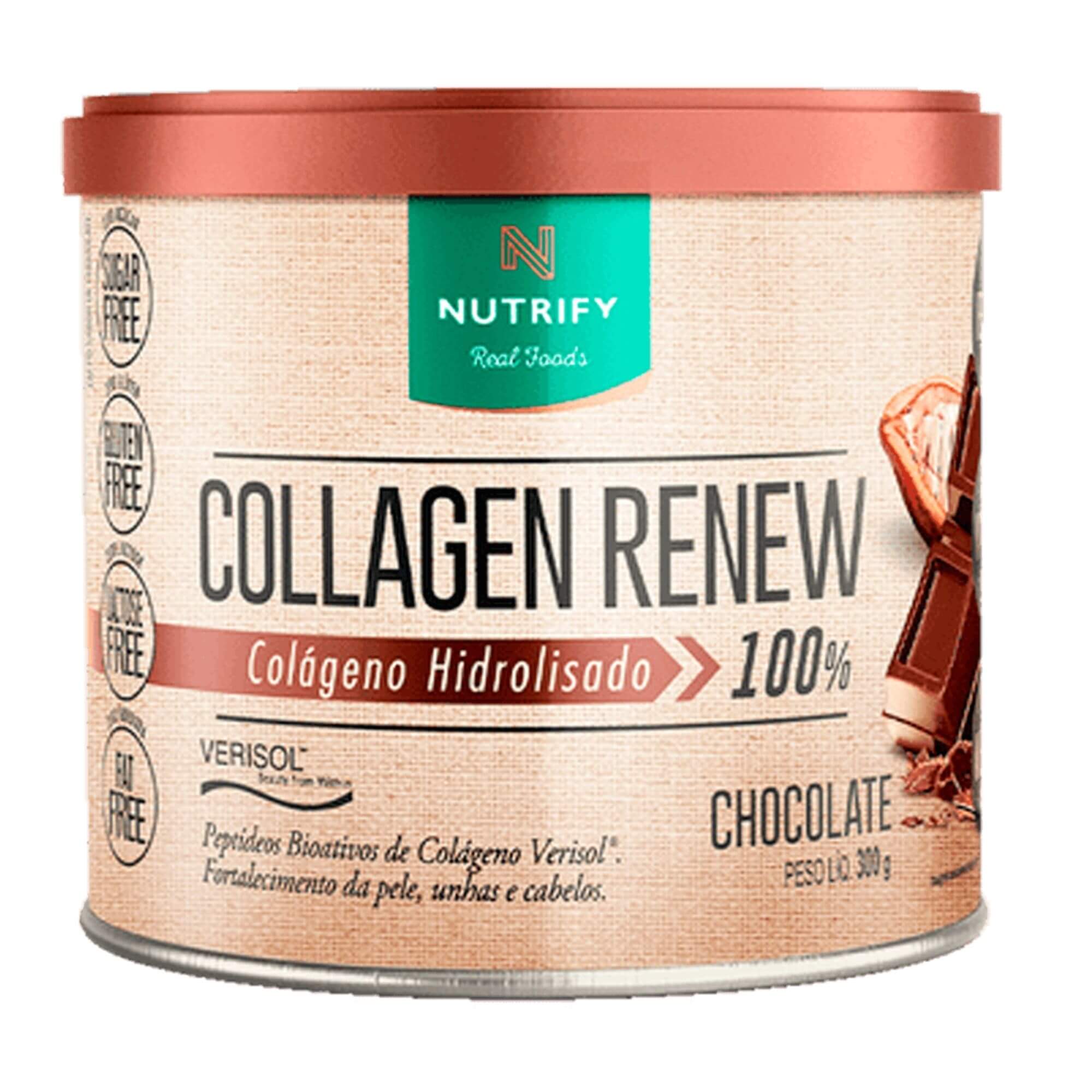 NUTRIFY | Collagen Renew Sabor Chocolate (300 gramas)