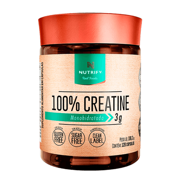 NUTRIFY | Creatina em Cápsulas (120 Cápsulas)