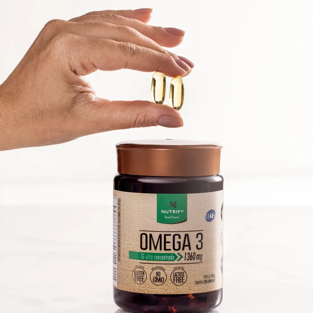 NUTRIFY| Ômega 3 Ultra Concentrado (120 cápsulas)