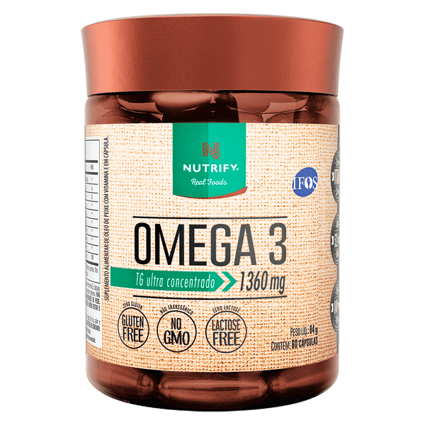 NUTRIFY| Ômega 3 Ultra Concentrado (60 cápsulas)