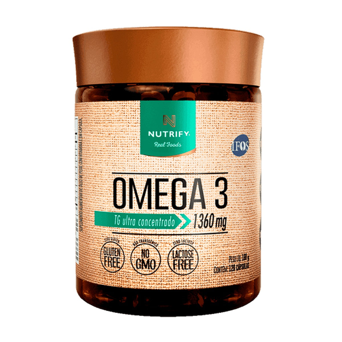 NUTRIFY| Ômega 3 Ultra Concentrado BIG SIZE (200 cápsulas)