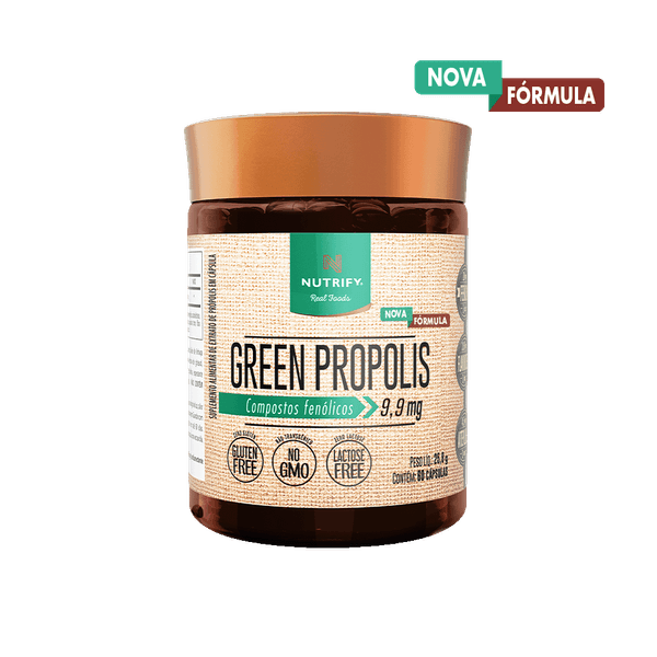NUTRIFY | Própolis Verde (Green Própolis) em Cápsulas (60 cápsulas)