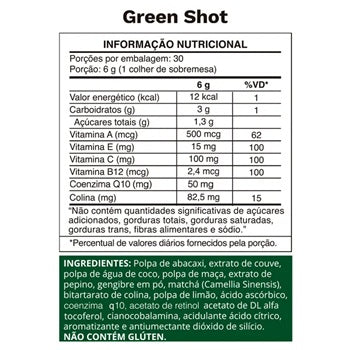 OCEAN DROP | Green Shot em Pó 30 Doses (180 gramas)