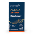 PURAVIDA | Ômega 3 Antiox + (60 Cápsulas) - Antigo Inflaminus - mudou de nome!