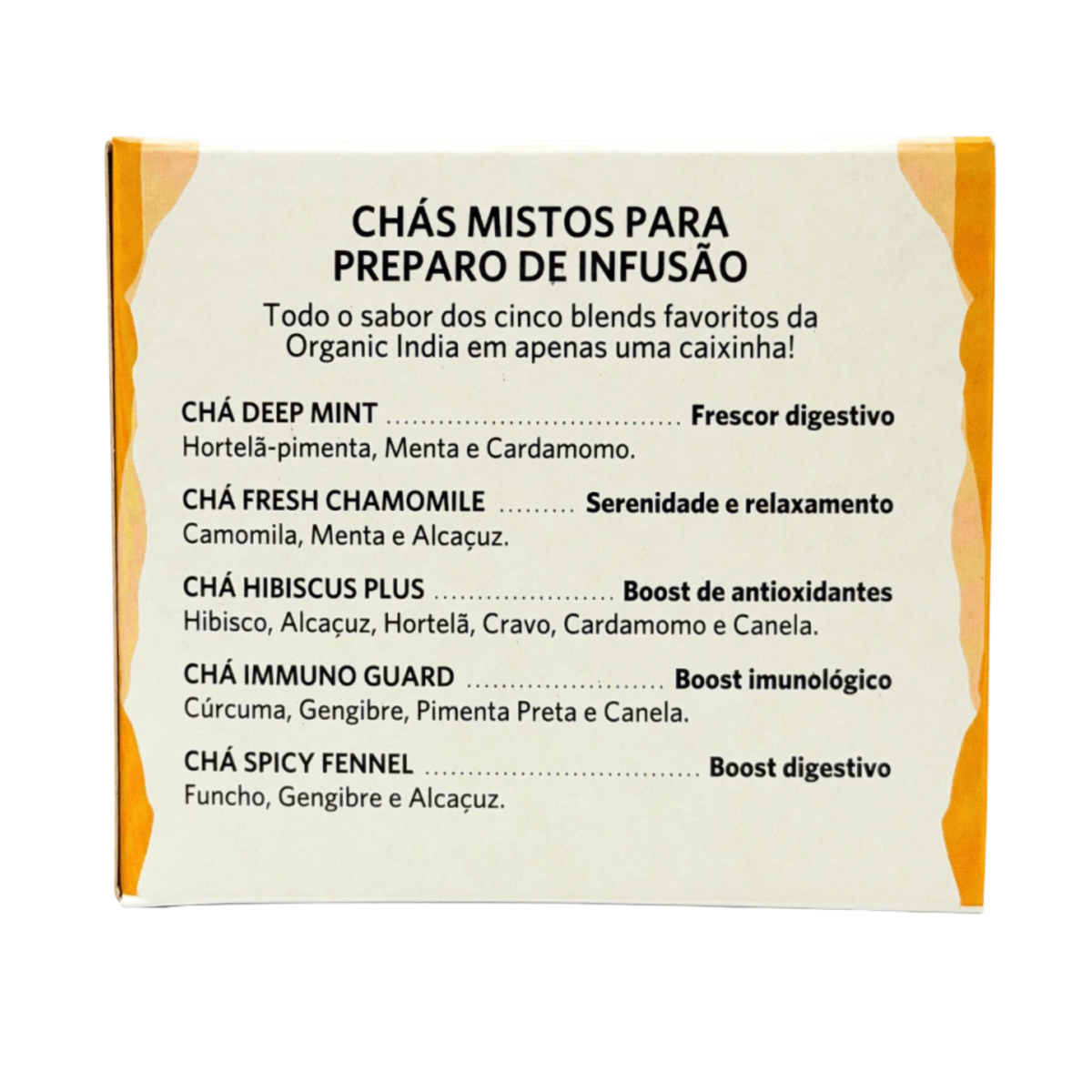 ORGANIC INDIA | Cha Wellness Collection (15 Sachês)