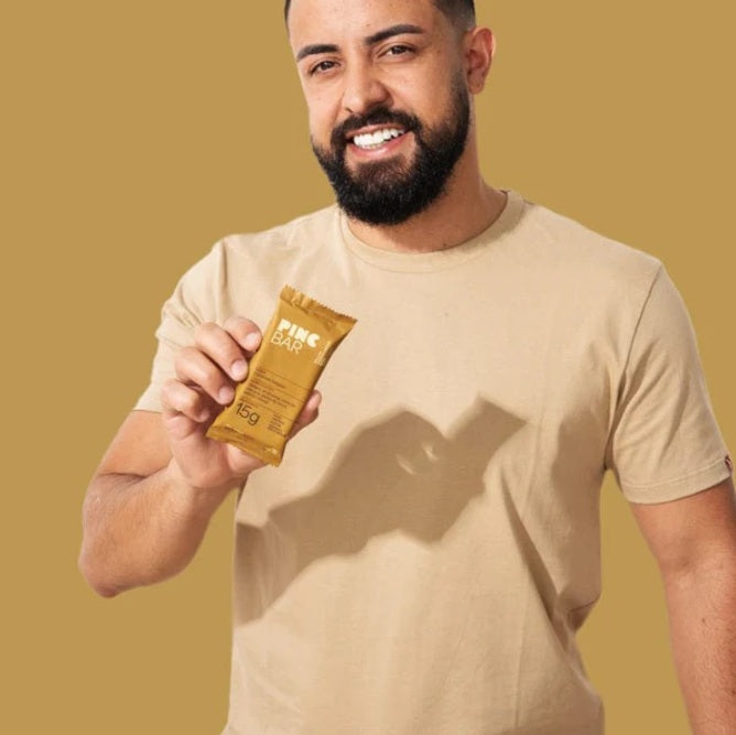 PINCBAR | Barra de Proteína Sabor Caramelo Salgado (50 gramas)