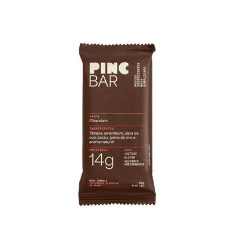 PINCBAR | Barra de Proteína Sabor Chocolate (50 gramas)