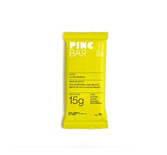 PINCBAR | Barra de Proteína Sabor Limão Siciliano (50 gramas)
