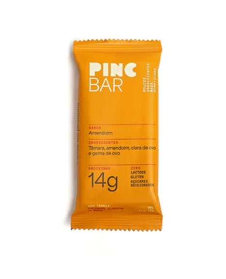 PINCBAR | Barra de Proteína Sabor Amendoim (50 gramas)