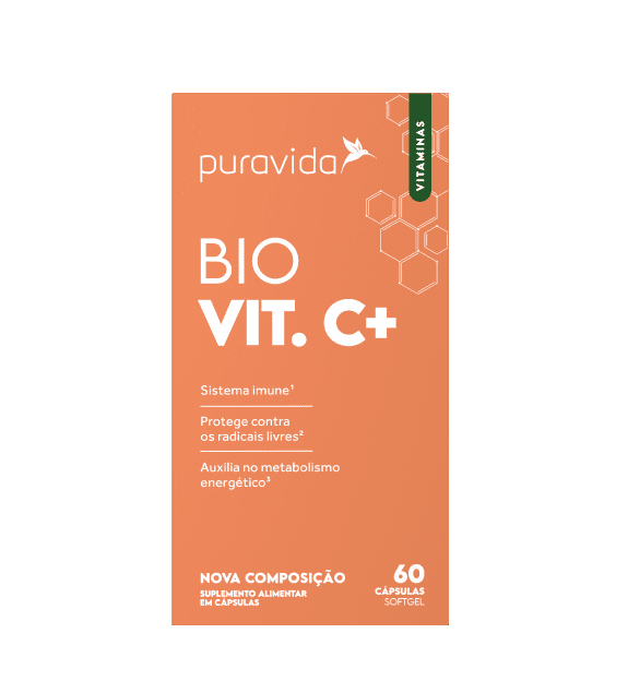 PURAVIDA | Bio Vitamina C+ (60 cápsulas)