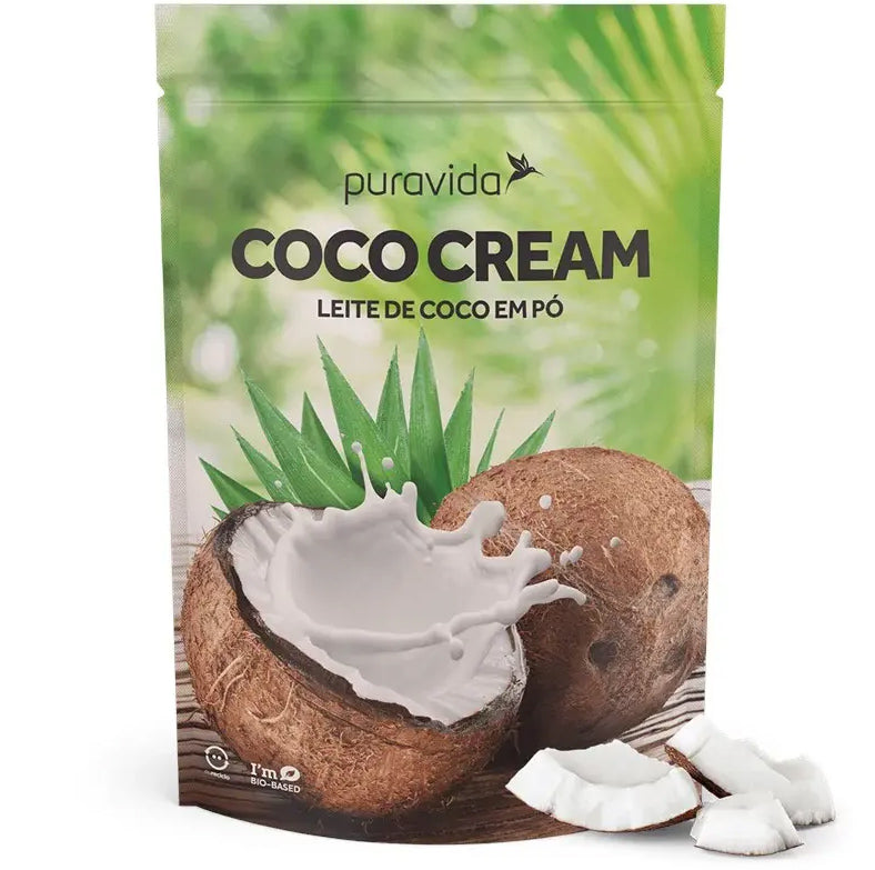 PURAVIDA | Coco Cream - Leite de coco em pó Sem Açúcar (250 gramas)