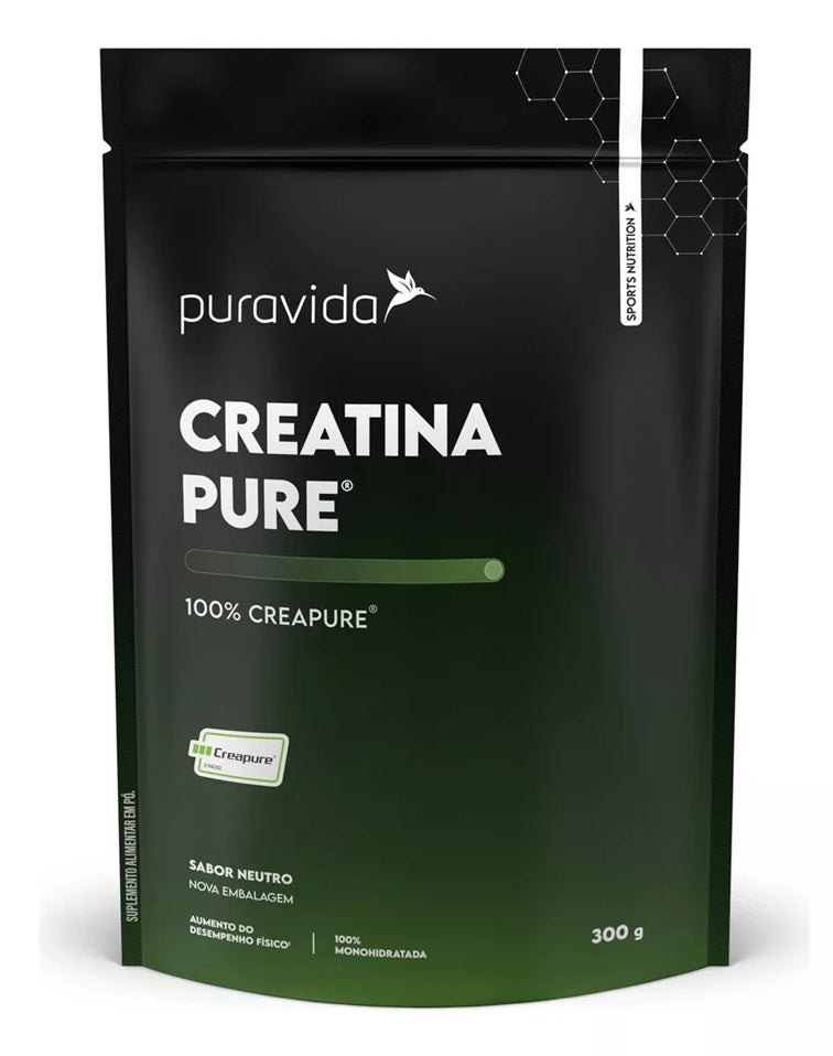 PURAVIDA | Creatina Premium Creapure (300 gramas)