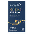 PURAVIDA | Ômega 3 EPA DHA (60 Cápsulas)