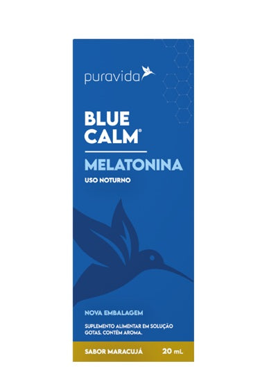 PURAVIDA | Blue Calm Melatonina em Gotas (20 ml)