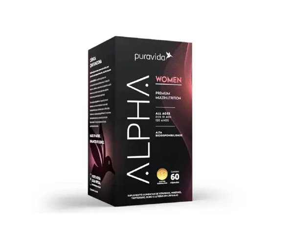 PURAVIDA | Multivitamínico Premium Alpha Women (60 cápsulas)