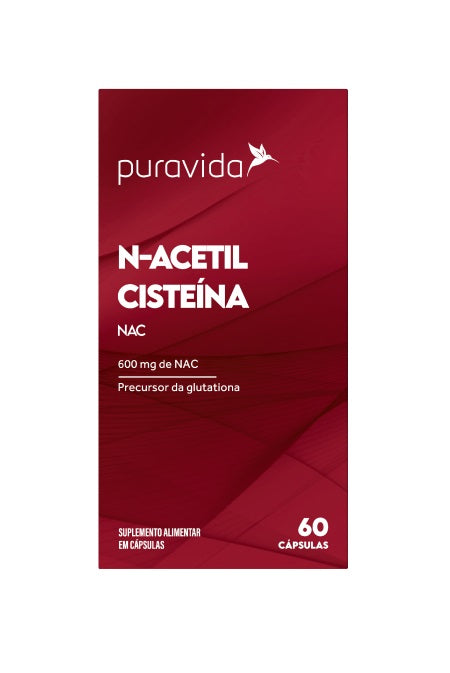 PURAVIDA - NAC N-Acetil Cisteína (60 Cápsulas)