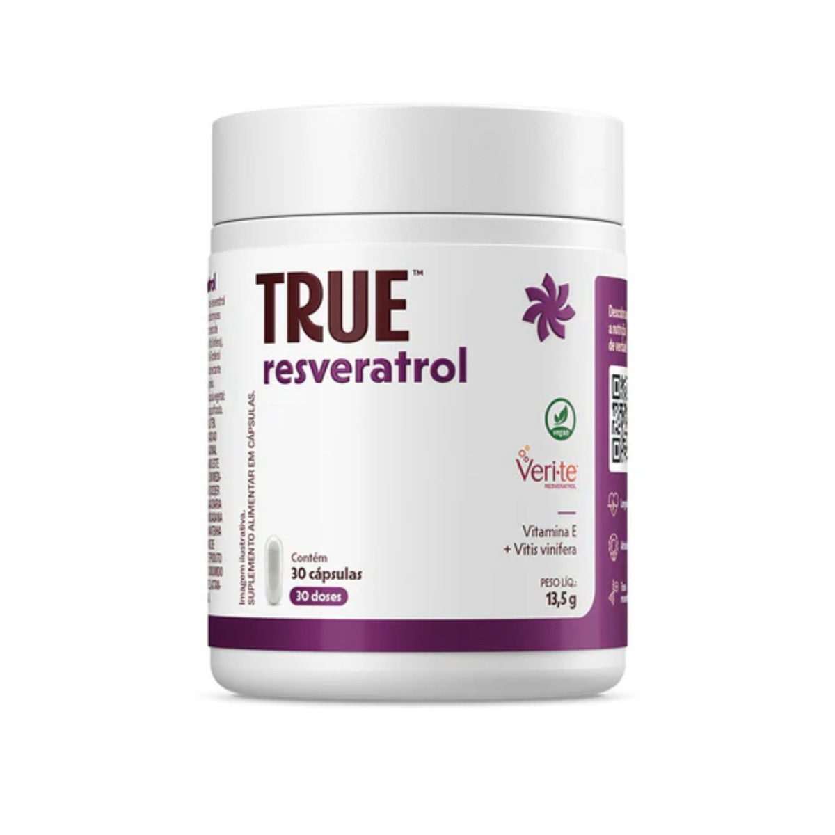 TRUE | True Resveratrol (30 Cápsulas)