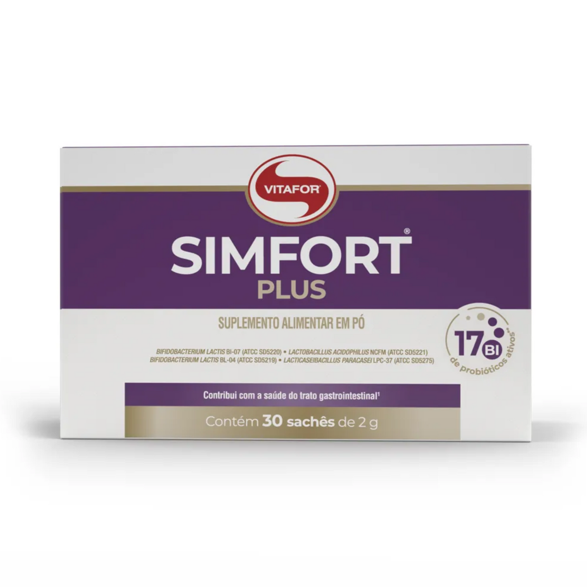 VITAFOR | Simfort Plus em Pó (30 sachês de 2 gramas)