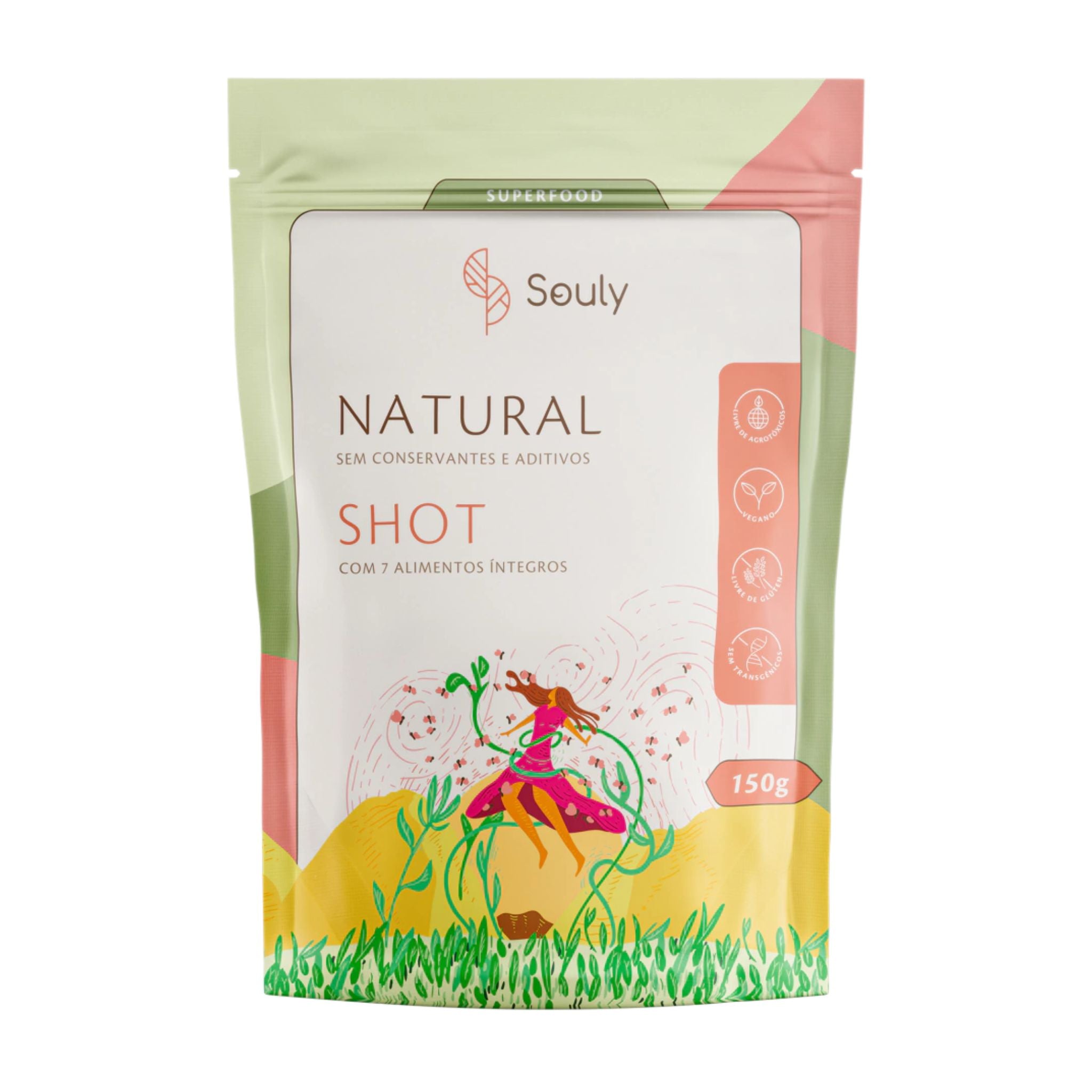 SOULY | Slim Shot Natural (150 Gramas)