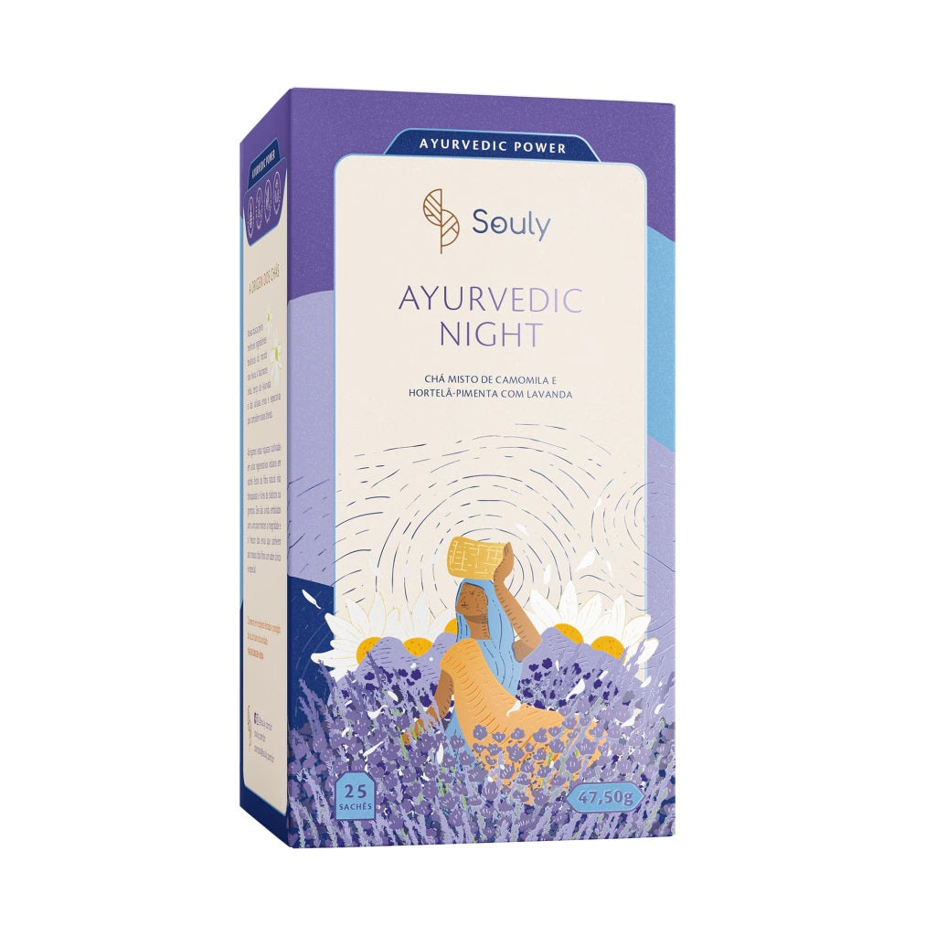 SOULY | Chá Ayurvedic Night (25 Sachês)