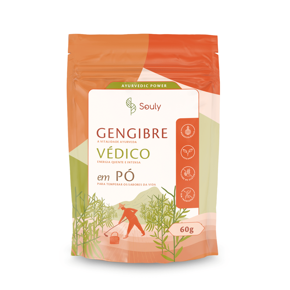 SOULY | Gengibre Védico em pó (60 gramas)