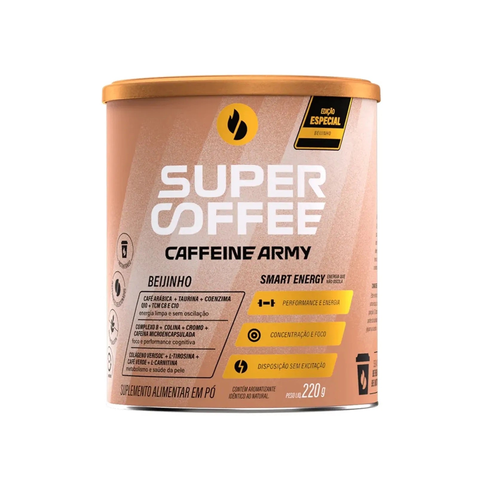 SUPERCOFFEE | Sabor Beijinho (220 gramas)