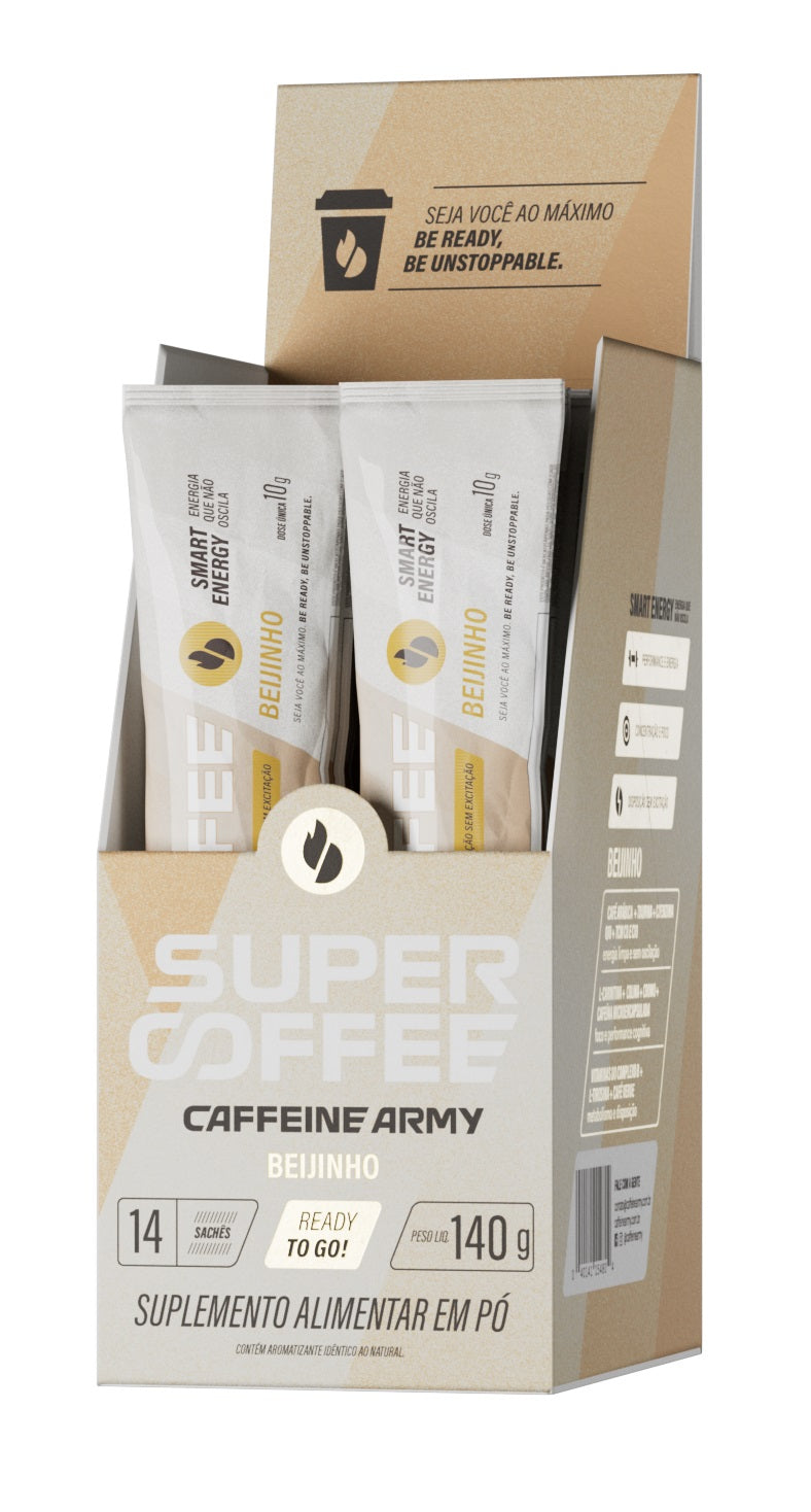 SUPERCOFFEE | Sabor Beijinho Sachê To Go (10 gramas)