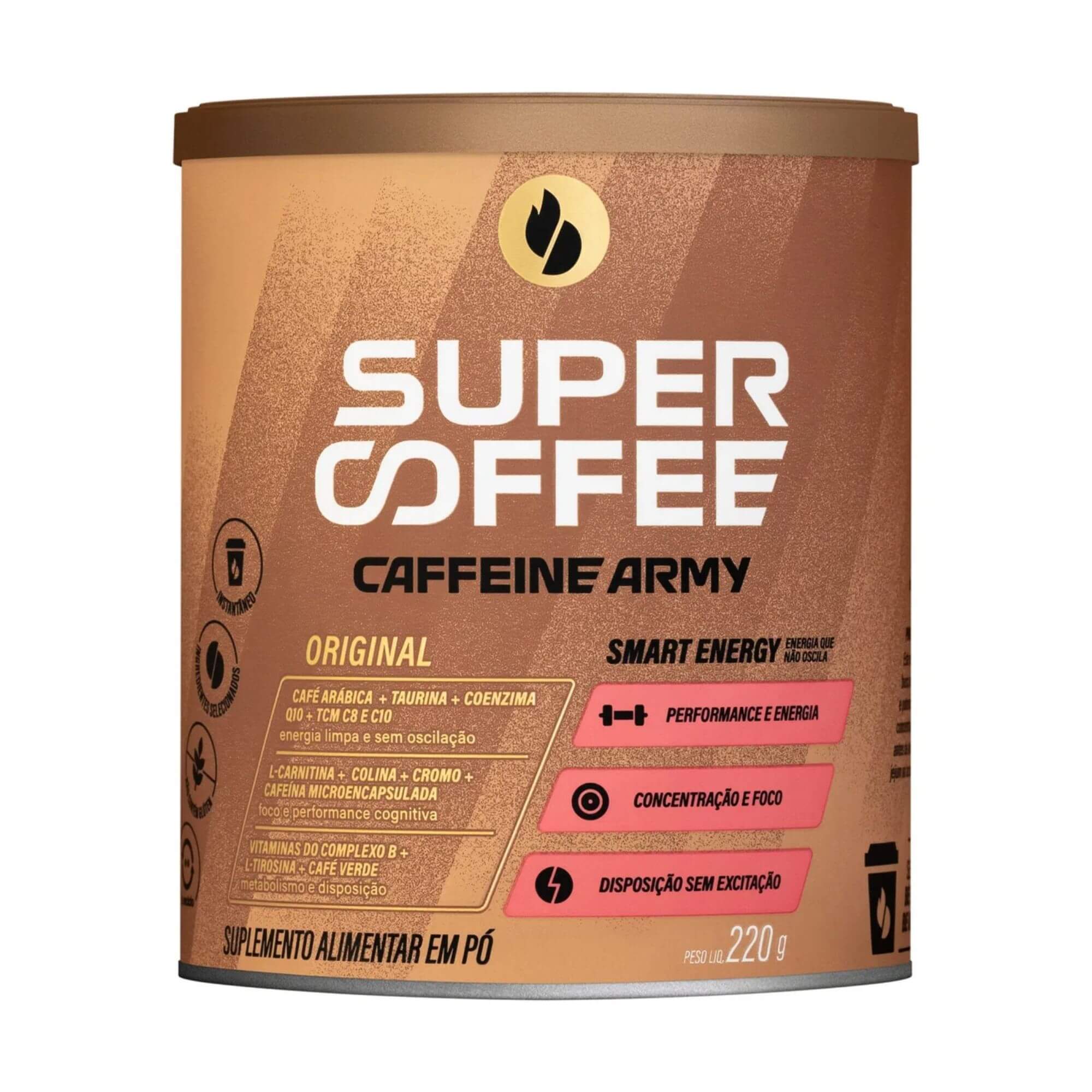 SUPERCOFFEE | Sabor Original (220 gramas)