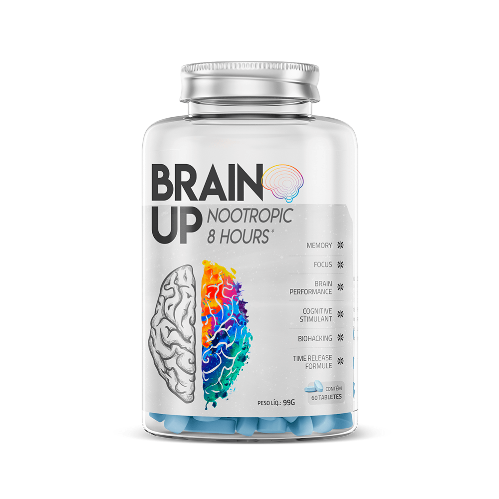 TRUE SOURCE | Brain Up - Nootrópico 8 horas de Duração (60 Tablets)