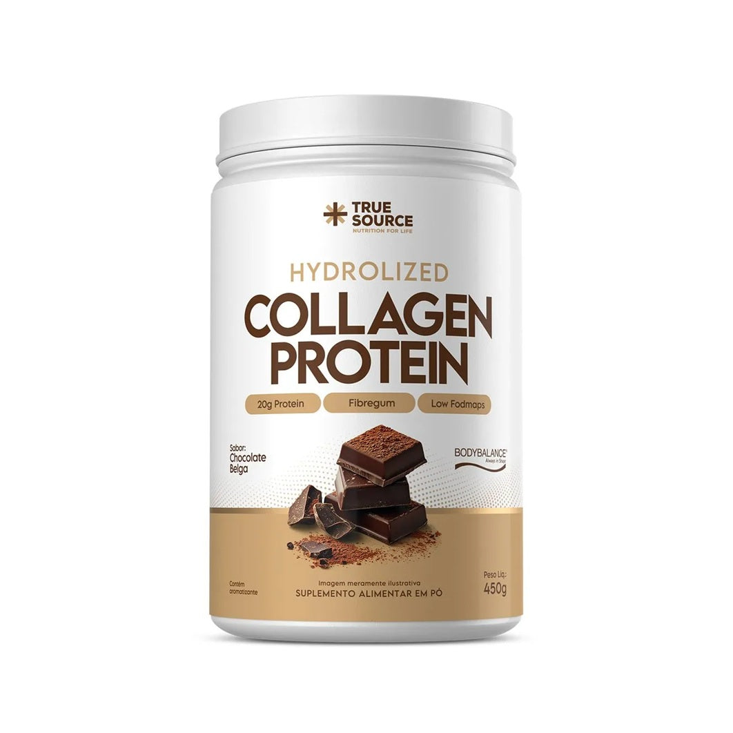 TRUE SOURCE | Collagen Protein Body Balance Sabor Chocolate Belga (450 gramas)