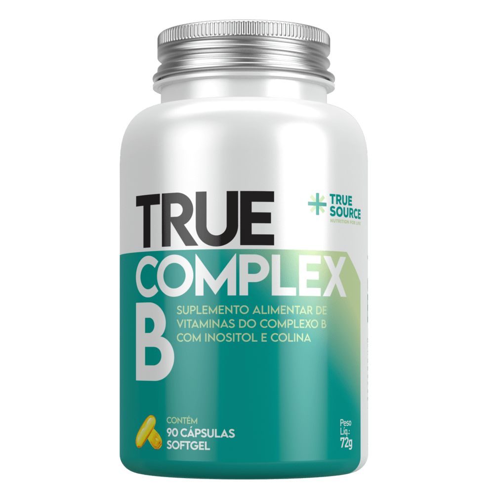 TRUE SOURCE | Complexo B (90 Cápsulas)
