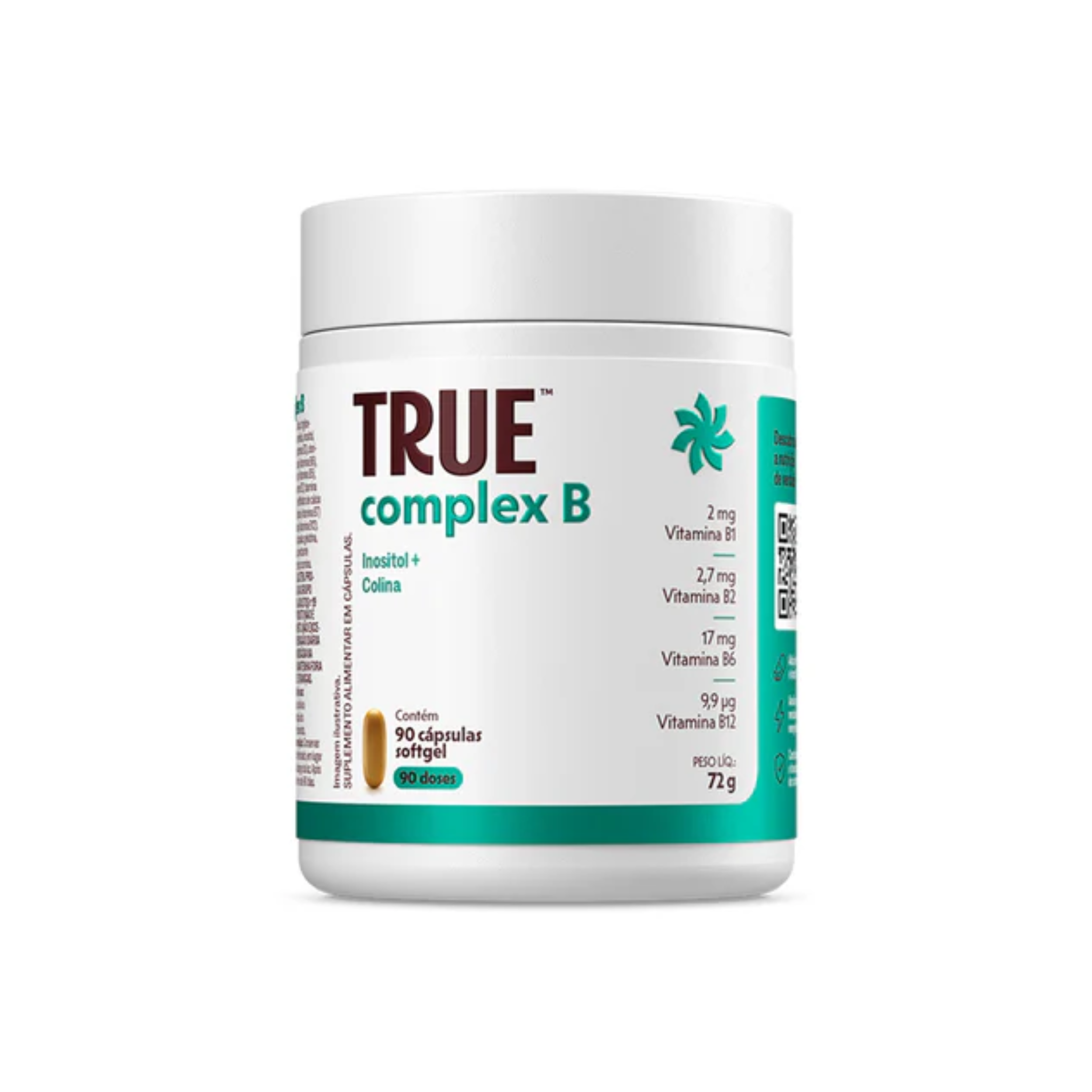 TRUE SOURCE | Complexo B (90 Cápsulas)