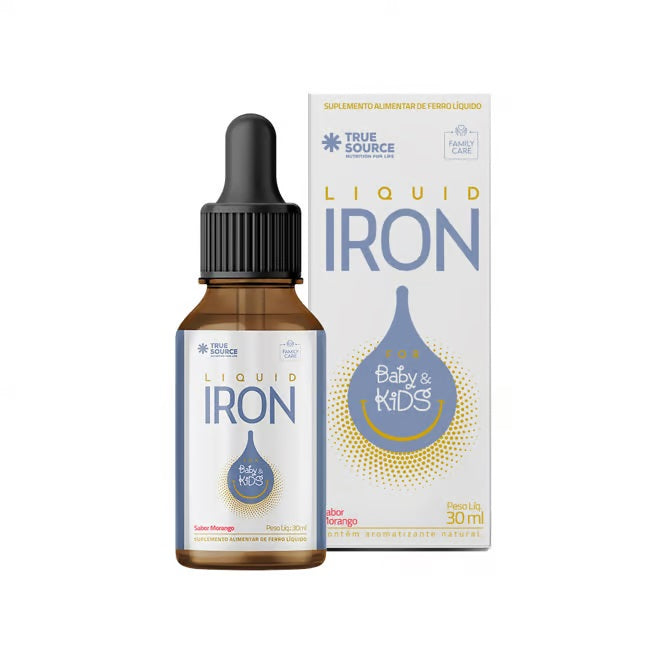TRUE SOURCE | Ferro Iron Plus for Kids Sabor Morango (30 Ml)