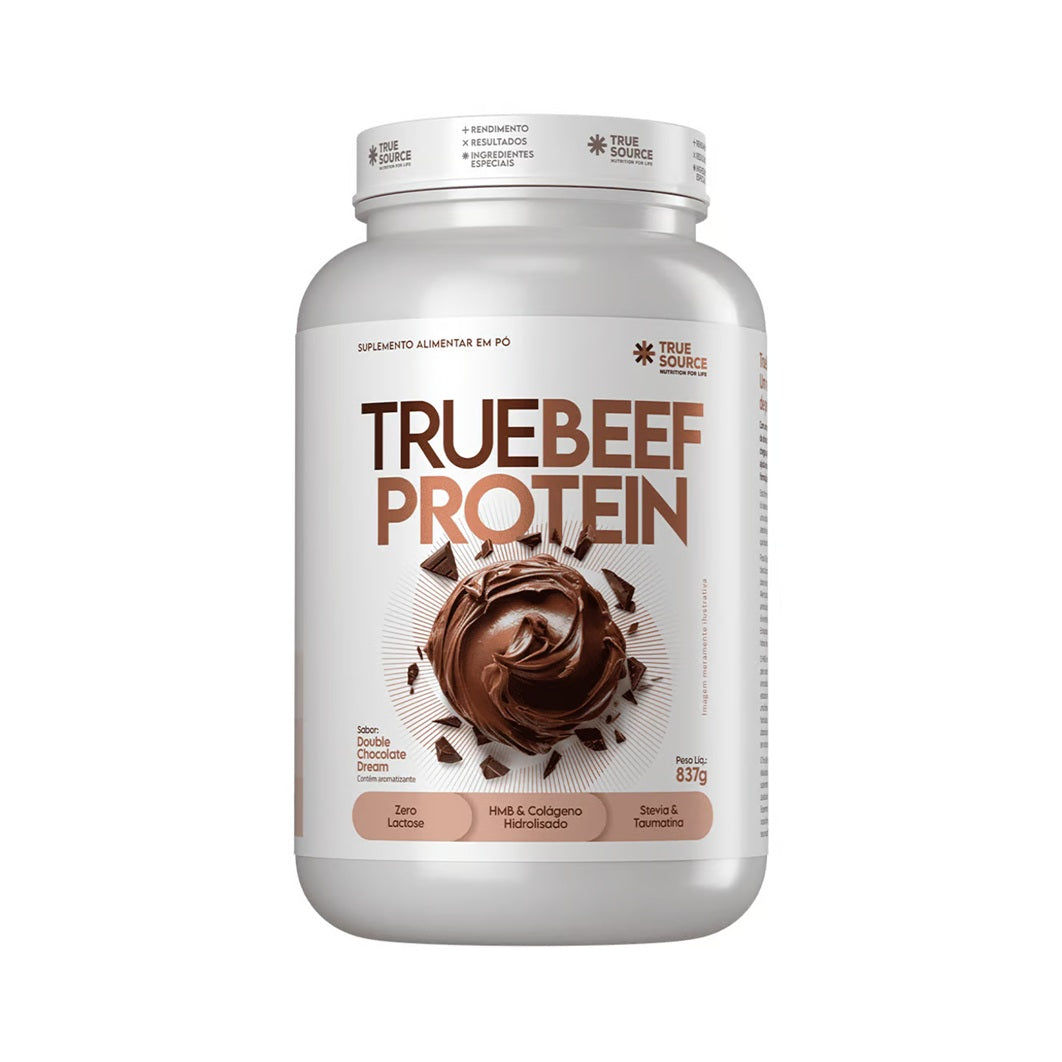 TRUE SOURCE | Proteína Beef Protein Sabor Chocolate (837 Gramas)