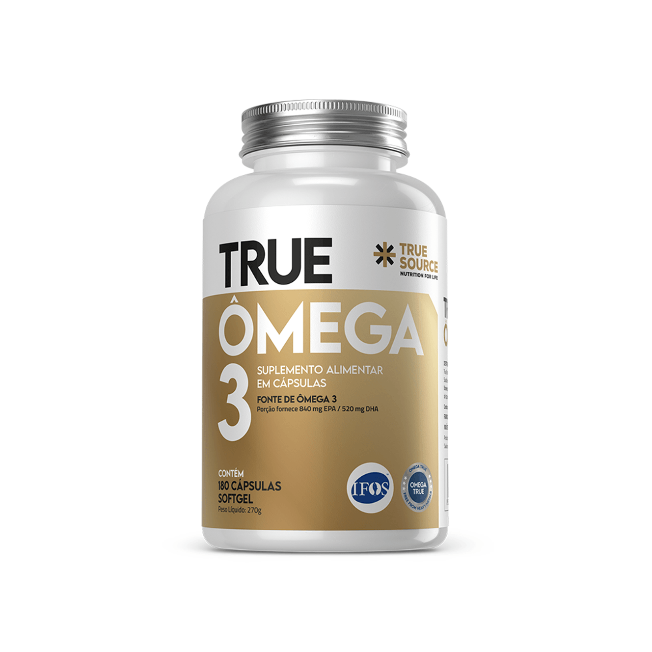 TRUE SOURCE | True Ômega 3 (180 Cásulas)