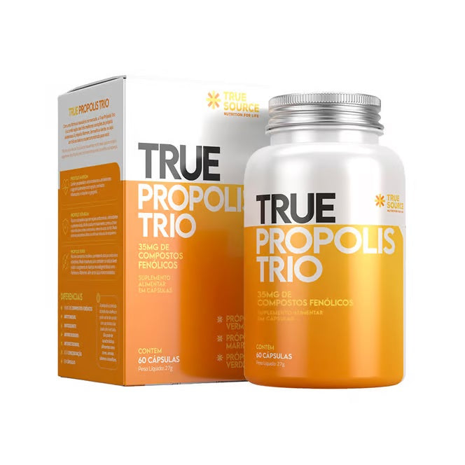 TRUE SOURCE | True Própolis Trio (60 Cápsulas)