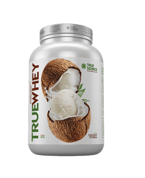 TRUE SOURCE | True Whey Sabor Coconut Ice Cream (837 gramas)
