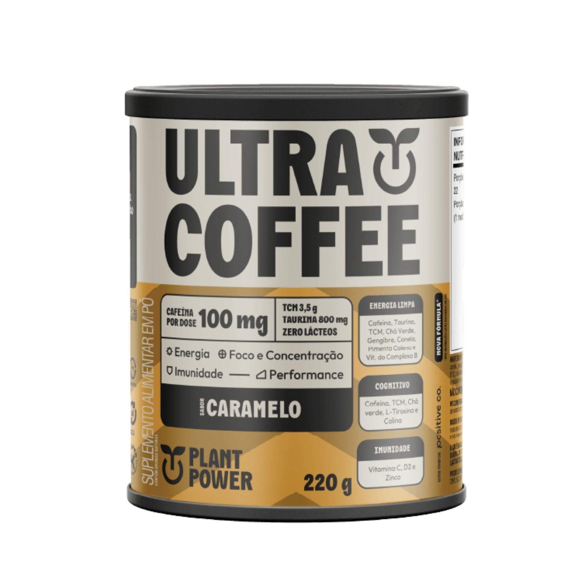 ULTRACOFFEE | Sabor Caramelo (220 Gramas)