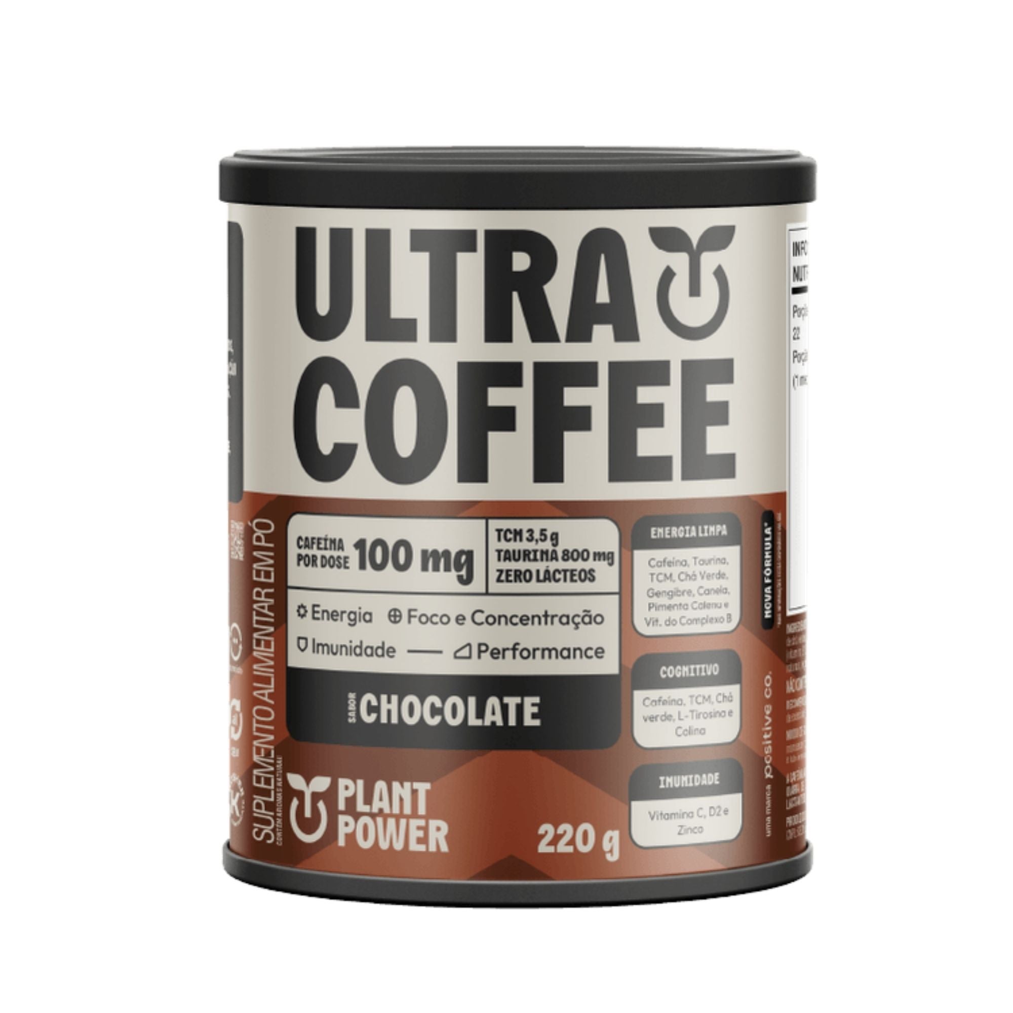 ULTRACOFFEE | Sabor Chocolate (220 Gramas)