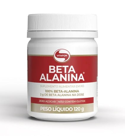 VITAFOR | Beta Alanina 100% Pura (120 gramas)